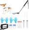 Kanayu 17 Pcs Dog Urine Collector Dog Urine Collection Pack, Include Telescopic