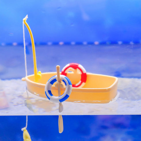 NIHUIFA Fishtank Artificial Vessel Landscape Fish Tanks Decorations for Aquariums Terrarium Shrimp Sail Boats Ornaments