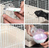 Small Animal Bath House, Acrylic Hamster Bathroom Cage Toilet Bathtub Sand Bath Container, Removable, Suitable for