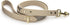 London Vegan Leather Dog Leash (4ft) - Padded Luxury Dog Lead for Large Dogs, Ideal Long Leash for Medium Dogs (Grey