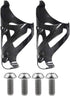 Full Carbon Fiber Bicycle Water Bottle Cages Holder Brackets Pack of 2 with Titanium Bolts
