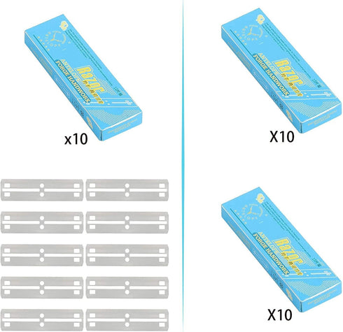 Algae Scraper Blades - 30 PCS Replaceable Blades
