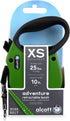 Alcott Adventure Retractable Leash - Extra Small, Green