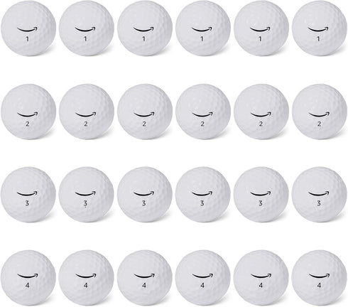 Amazon Basics Core Soft Golf Balls