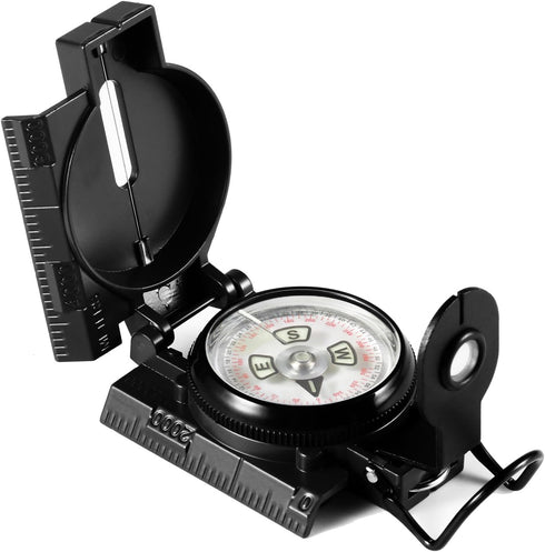 Eyeskey Multifunctional Military Sighting Navigation Compass Impact Resistant & Waterproof Compass for