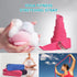 Oylyoyea Set Set, Pilates Home Pilates Equipment for Women Kit with Magic Circle Pilates Ring and Ball Resistance Bands
