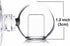 Glass CO2 Drop Checker Kit, CO2 Monitor for Aquarium Planted Tank CO2 System with Solution.