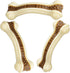 Dog Chew Toys 3 Pack, Indestructible Real Beef Flavor for Aggressive Chewers, Durable Nylon for All Breeds