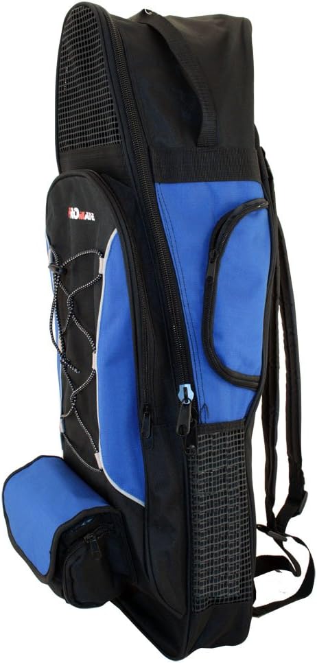 PROMATE Backpack Style Bag for Mask, Snorkel, & Fins, Scuba Diving Gear, Snorkeling Travel Overnight Bag