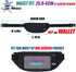 USHAKE Running Belt - Ultra Light Bounce Free Waist Pouch Bag for Men or Women - Fitness Workout Waist Pack (BLACK)
