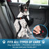 COOYOO Dog Seat Belt - 3 Piece Set Adjustable Retractable Car Harness for Pet Safety