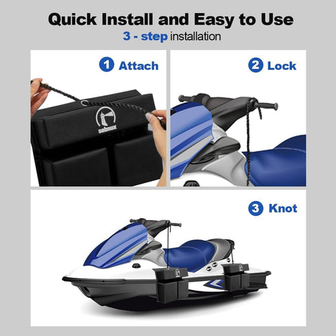 PWC Fender Jet Ski Bumper Protect for PWC Avoid Docking Accident and Scratches