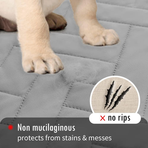 Waterproof Dog Bed Cover by fuguitex, Anti-Slip Couch Cover for Pet, Cat Mat, Sofa Chair Recliner Furniture Protector