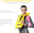 Inflatable Snorkel Vest for Adults, Snorkeling Jackets for Free Diving Swimming Safety, Load Up to 220 Ibs