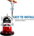 Obcursco Boat Navigation Lights, LED Red and Green Deck Mount Lights for Port, Starboard, Bow and Stern, Ideal