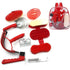 MORECP 10pcs Horse Grooming Kit, Horse Care Set with Tote Bag, Sweat Scraper,