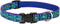 Lupine Small Dog Collar 3/4" Wide, Rain Song, Adjusts from 9" to 14".