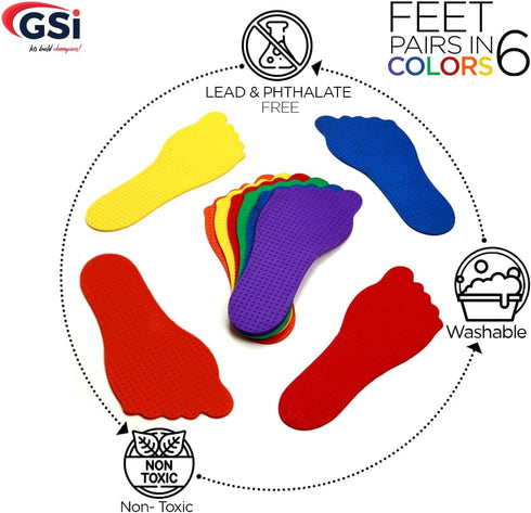 GSi Spot Markers, Non-Toxic Non-Slip for Kids Education, Preschool Classroom, Kindergarten Learning Activity Markers