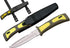 SZCO Supplies Diver's Knife, Yellow, 210424-YW, 9 inch