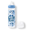 LittleForBig Adult Glass Feeding Bottle Ultra Printed Specialty Oversized Little Blue Pattern