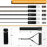 VEICK Resistance Bands, Workout Bands with Handles for Men and Women, Exercise Bands for Home Fitness