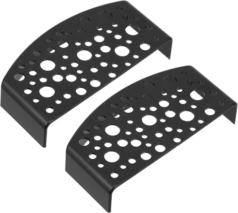 SUPVOX 2pcs Aquarium Shrimp Hideouts Black with Holes, Freshwater Shrimp Cave Shelter