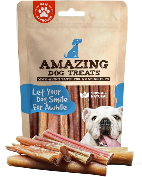 Amazing Dog Treats - 4-6 Inch Variety Bully Sticks (10 oz) -