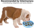 Mr. Peanut's Interactive Slow Feed Dog Bowl, Fun Healthy Bloat Stop Feeder (Medium)