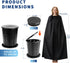Portable Toilet Kit for Adults, Retractable Camping Toilet with Wearable Privacy Tent Outdoor Travel Toilet