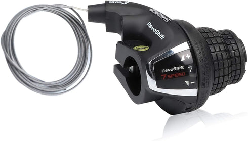 Hycline SL-RS35 Revoshift Twist Shifter Lever, 7 Speed Right Shift Lever for Mountain Bicycle