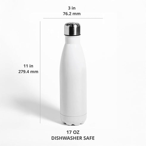 Count 17oz CafePress Ros Doesn't Insulated Water Bottle