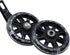 Pair of Bicycle Auxiliary Wheel, Children's Bicycle Accessories for 14", Flash Wheels Training Wheels for Kids Bike