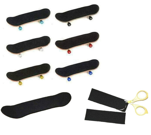 Haisalin 6Pcs 110mm 38mm Fingerboard Foam Grip Tape, x Fingerboard Grip Tape, Foam Finger Tape for Fingerboard