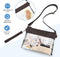 USPECLARE Clear Crossbody Purse Bag, Stadium Approved Clear Tote for Work Concert Sports