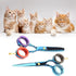 24 PCS Soft Silicone Scissors Finger Rings for Dog Grooming, Pet Shears Ring Thumb Inserts, Scissor Accessories (8