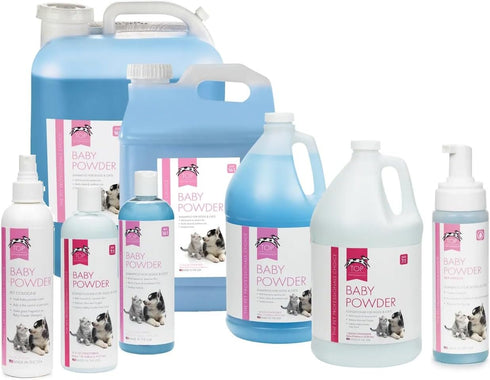 MPP (17 oz) Dog Grooming Baby Powder Shampoo Conditioner Cologne Mist or Waterless Shampoo