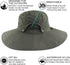 Wide Brim Sun Hats, Waterproof Breathable for Fishing, Hiking, Camping, for Men Women Kids