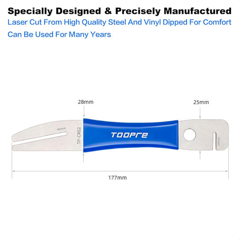 Rotor Truing Fork, Bicycle Disk Brake Rotor Alignment Tool for Mountain Road Bike MTB