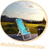 Lightweight Folding Camping Chair - Perfect Mini Beach Lounger