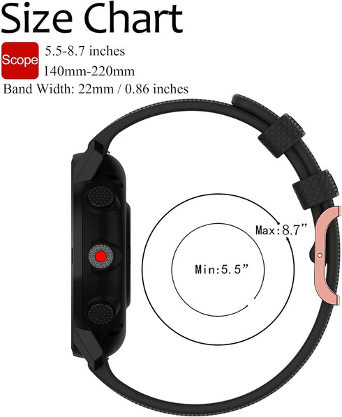 Quick Release Band Replacement for Polar Vantage M2/Vantage M/Vantage V3/Grit X/Grit X Pro - Polar Vantage M2