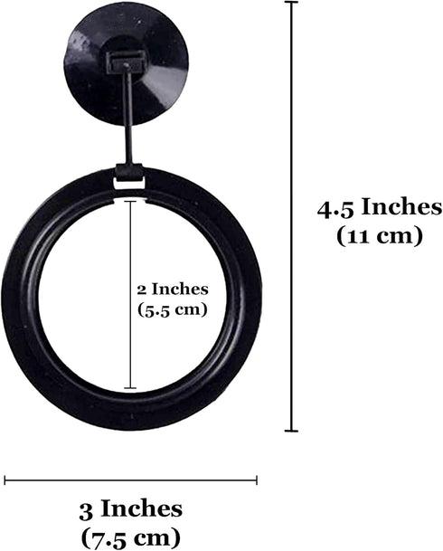 Betta Feeding Ring by SunGrow, Prevent Water Turbulence from Washing Food into Filter, Suitable for Guppy, Goldfish and