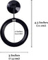 Betta Feeding Ring by SunGrow, Prevent Water Turbulence from Washing Food into Filter, Suitable for Guppy, Goldfish and