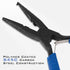 KastKing Intimidator Fishing Pliers, Corrosion Resistant Polymer Coated Tools with Tungsten Carbide Cutters
