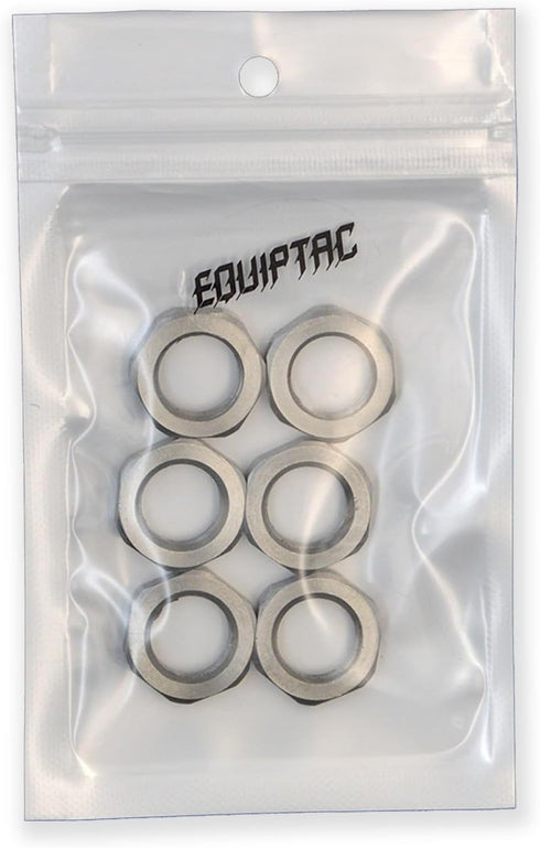 EQUIPTAC 1/2x28 5/8x24 6 Jam Nut or Steel Pcs