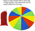 6ft 8ft 10ft 12ft 16ft 20ft Parachute with Handles Play Parachute Games for Outdoor Team Games,You Can Also Use it