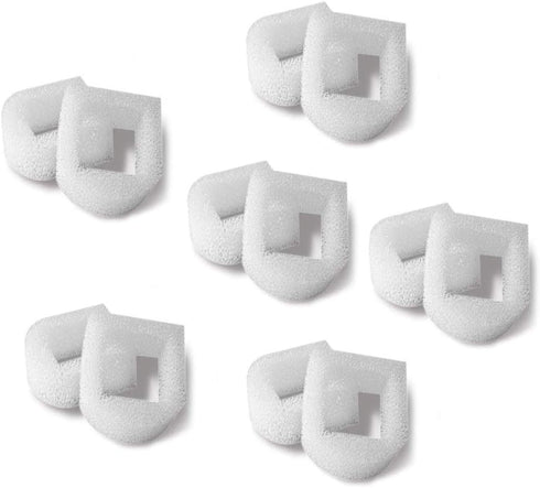 Camessy Qzbhct Foam Pre Filter for Drinkwell Stainless Steel 360, Avalon, Pagoda Pet Water Fountains (12 Pack)
