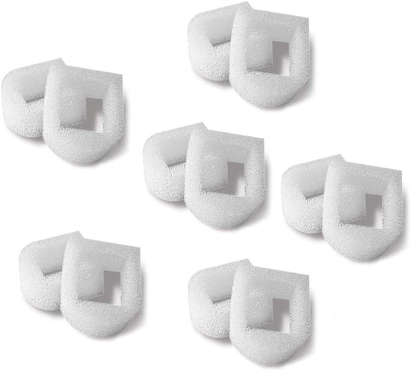Camessy Qzbhct Foam Pre Filter for Drinkwell Stainless Steel 360, Avalon, Pagoda Pet Water Fountains (12 Pack)