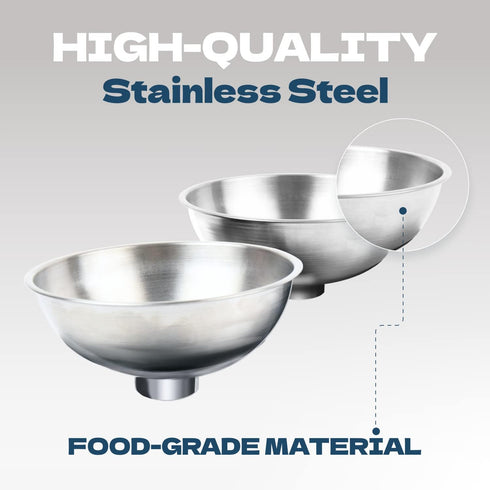 Raised Cat Food Bowls, Two Replacement Bowls Set, Elevated Tilted Stainless Steel Feeding Bowls