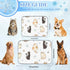 imiBBWQu Summer 27" 22" Dog Cooling Mat Cute Cats Flowers Colorful Cooling Mat Washable Pet Semiconductor Pad Dog Bed