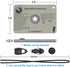 Signal Mirror Survival Military Grade 2 x 3 in, Emergency Gifts for Men Hiking SOS Rescue Mirror